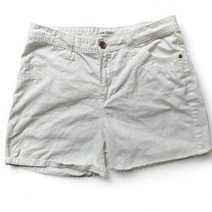 Vintage Lee Cream Denim Shorts – 100% Cotton